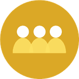 People icon, yellow