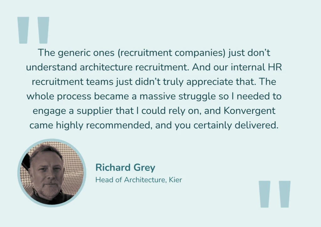 Richard Grey, Head of Architecture, Kier
