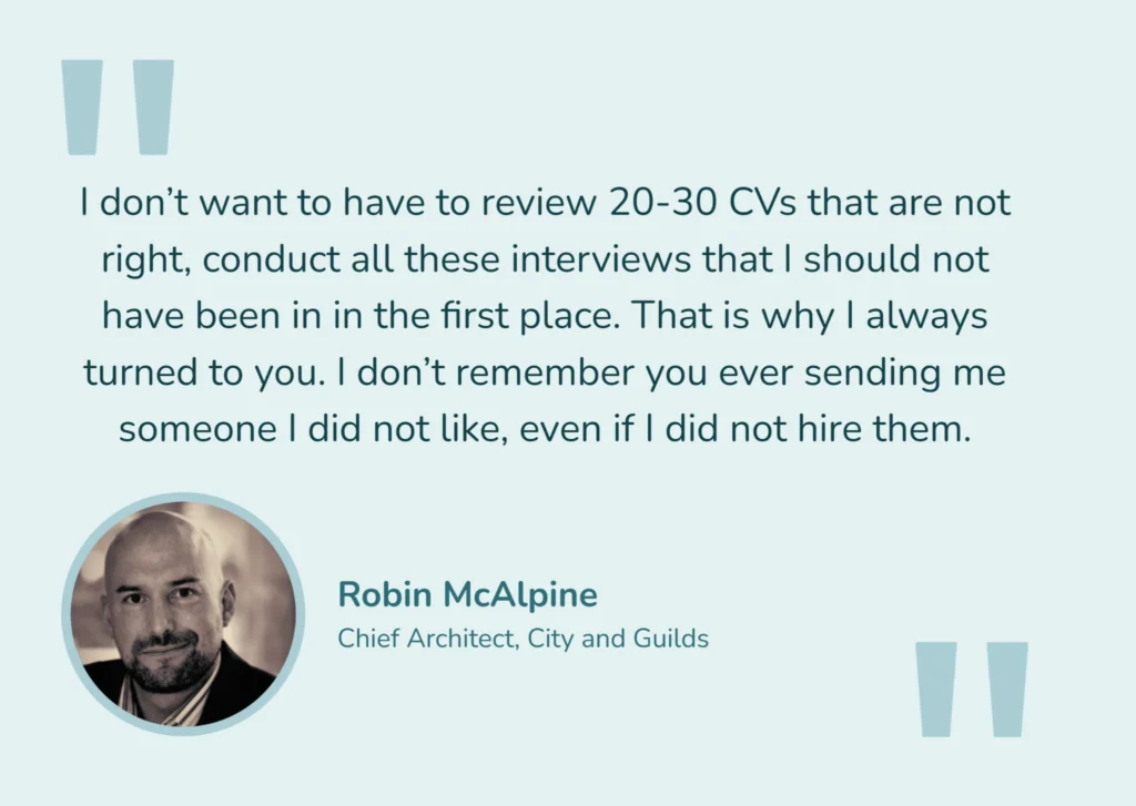 Robin McAlpine, Chief Architect, City and Guilds